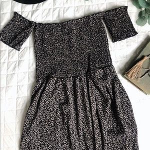 Women’s off the shoulder dress